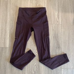 Lululemon fast and free 7/8 leggings
